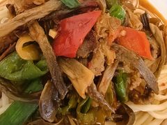 鹿茸菇拌面-最心疆拌面·抓饭·烧烤