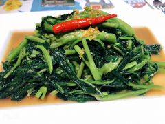 秘制虾酱炒空心菜-帕蓝·暹罗料理(曲阳店)