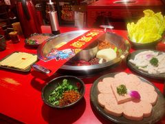 -谭鸭血老火锅(图书馆店)