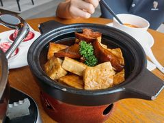 牛肝菌炖豆腐-汝是素(汇一城一区店)