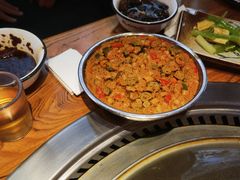 鸡蛋焖子-山河屯铁锅炖鲜鹅·东北菜(开发区一店)