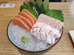 厚切三文鱼刺身-林妈妈村·日式料理(宝山万达店)