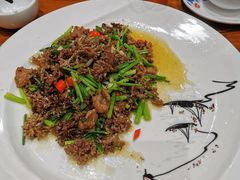 猫爪菇炒牛肉-下梅人家土菜馆(历史文化餐厅度假区店)