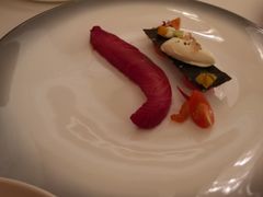 挪威烟熏三文鱼水晶黄瓜香槟奶油-福楼法餐厅FLO