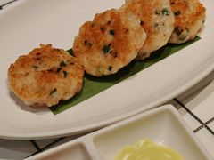 香煎虾饼-双合园·海鲜水饺青岛菜(万佳广场店)