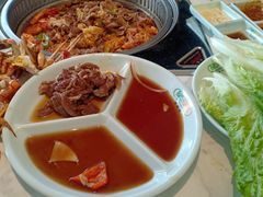 -绿岛港轩海鲜烤肉涮锅自助餐厅