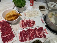 现切肥牛-为什么牛潮汕牛肉火锅(万胜广场店)