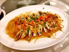 蒜蓉开过蒸虾-海逸海鲜酒家(古北店)