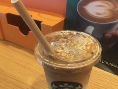 焦糖榛果拿铁-星巴克(天津五大道店)