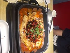 华英鸭血烤鱼-彼酷哩活鱼现烤(中原万达店)
