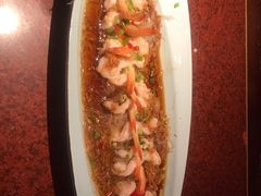 蒜蓉粉丝虾-绿茶餐厅(蓝色港湾店)