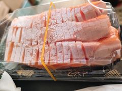 三文鱼腩刺身（不薄切）-东岸料理·寿司·刺身