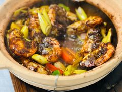 香茅罗氏虾-天宝食坊·啫啫煲大排档(西华路店)