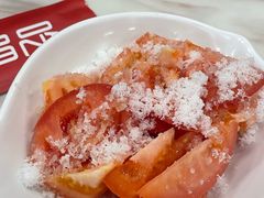 糖拌西红柿-彭记铁锅肥肠(东四总店)