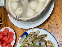 -滨海小渔村·海肠捞饭·鲅鱼水饺·特色老火鱼丸汤(华田店)