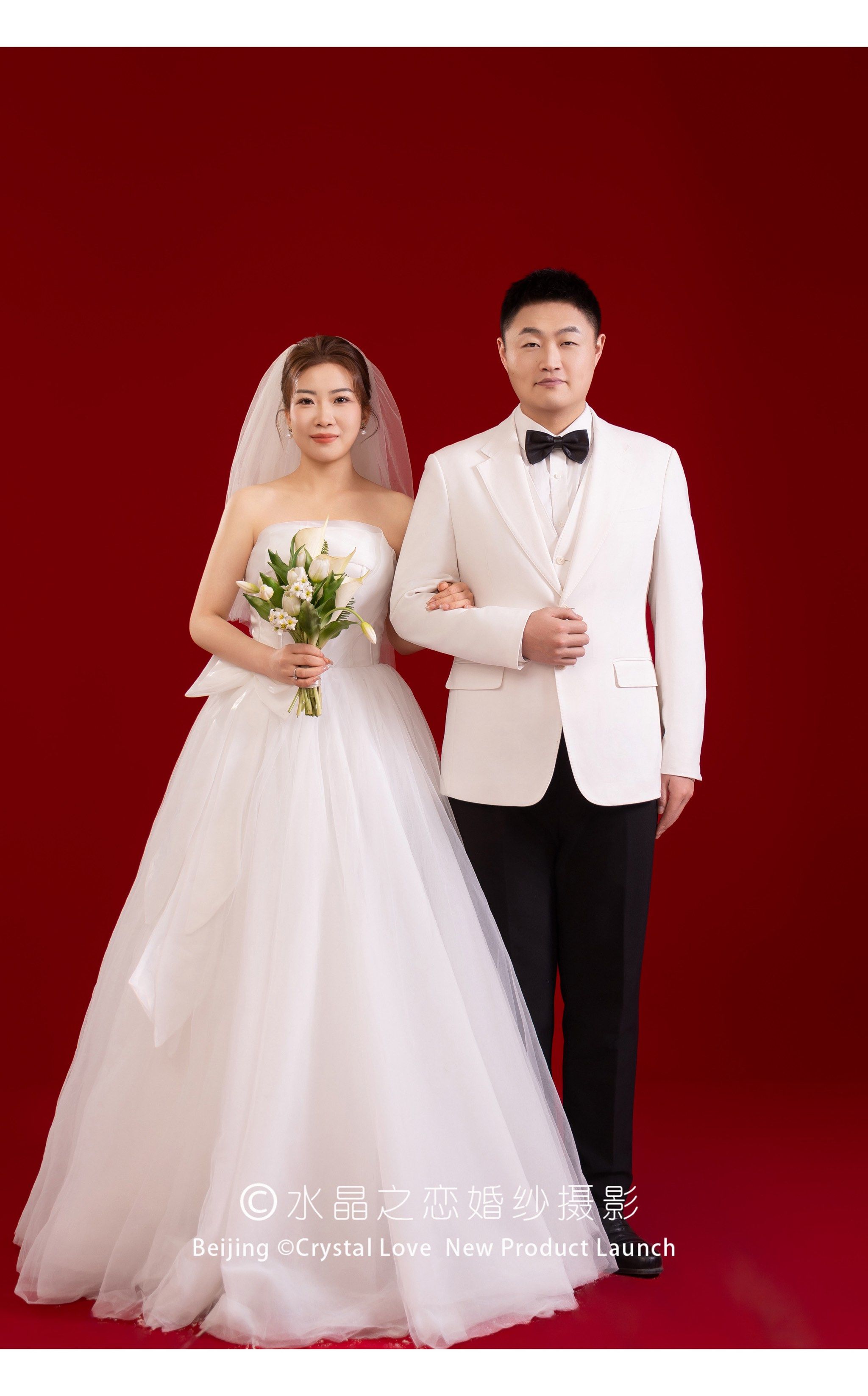 最美婚纱照水晶之恋