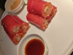红米脆皮鲜虾肠-蝴蝶里·粤菜·点心(滨江龙湖店)