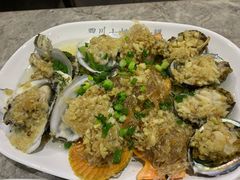 蒜蓉粉丝蒸扇贝-四川小胡子海鲜(丁村万人海鲜广场店)