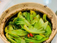 砂锅焖芥菜-勝記酒家·37年老字号·经典粤菜(荔枝公园店)