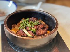 煎烹雪花牛肉-狮王府淮扬菜(夫子庙老门东店)