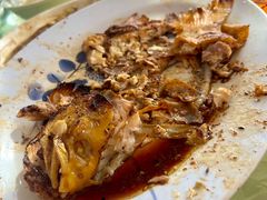 烤虹鳟鱼-何适山庄 ·可团建(水长城P2停车场店)