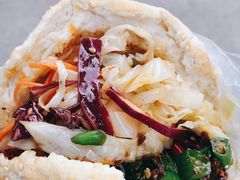 鸡蛋花干夹馍-三兄弟高炉烧饼