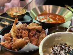 炸鸡配炸虾-HOTISLAND海鸡岛·韩国料理(江南西店)