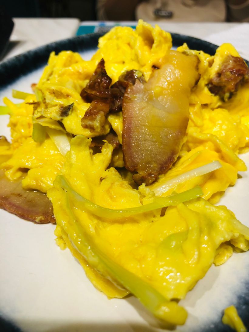 叉烧炒蛋这个味道非常的不错,很喜欢