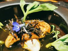 香煎鹅肝配新鲜生蚝-AZUL by FUEL蓝色·法式酒馆(琶醍店)