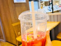 桃气瓜瓜柠檬茶-满记甜品(加州阳光开元广场店)