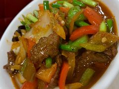 过油肉拌面-疆域美食