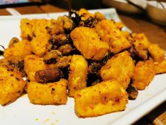 普洱茶炒包浆豆腐-云海肴·汽锅鸡·云南菜(苏州中心店)