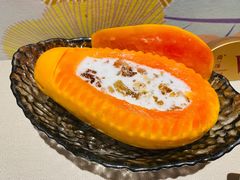 椰香桃胶炖木瓜-尚一汤·粤菜海鲜(环球港店)