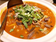 砂锅浓汤羊杂（香辣）-杏花堂·山西菜馆(晋中万达店)