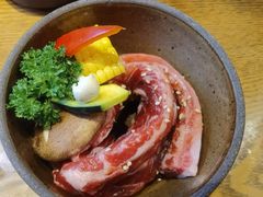 霜降和牛肋条-炎蔵牛舌烤肉