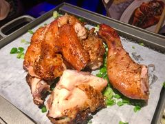 绿茶葱香烤鸡-绿茶餐厅(汇悦大融城店)