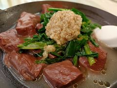 沙姜韭菜猪红-亮庆餐厅·粤菜·早茶(篁庄店)