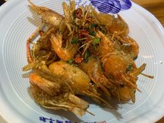 椒盐沼虾-百家鲜·杭帮菜