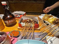 铁板泼辣猪小串-馋嘴猫北京食堂·烤鸭·宵夜(亚运村店)