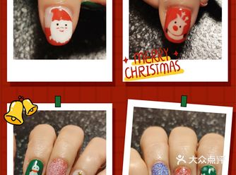 圣诞美甲 My fingernails are