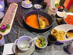 -热火朝天鲜切牛肉火锅(南强街巷店)