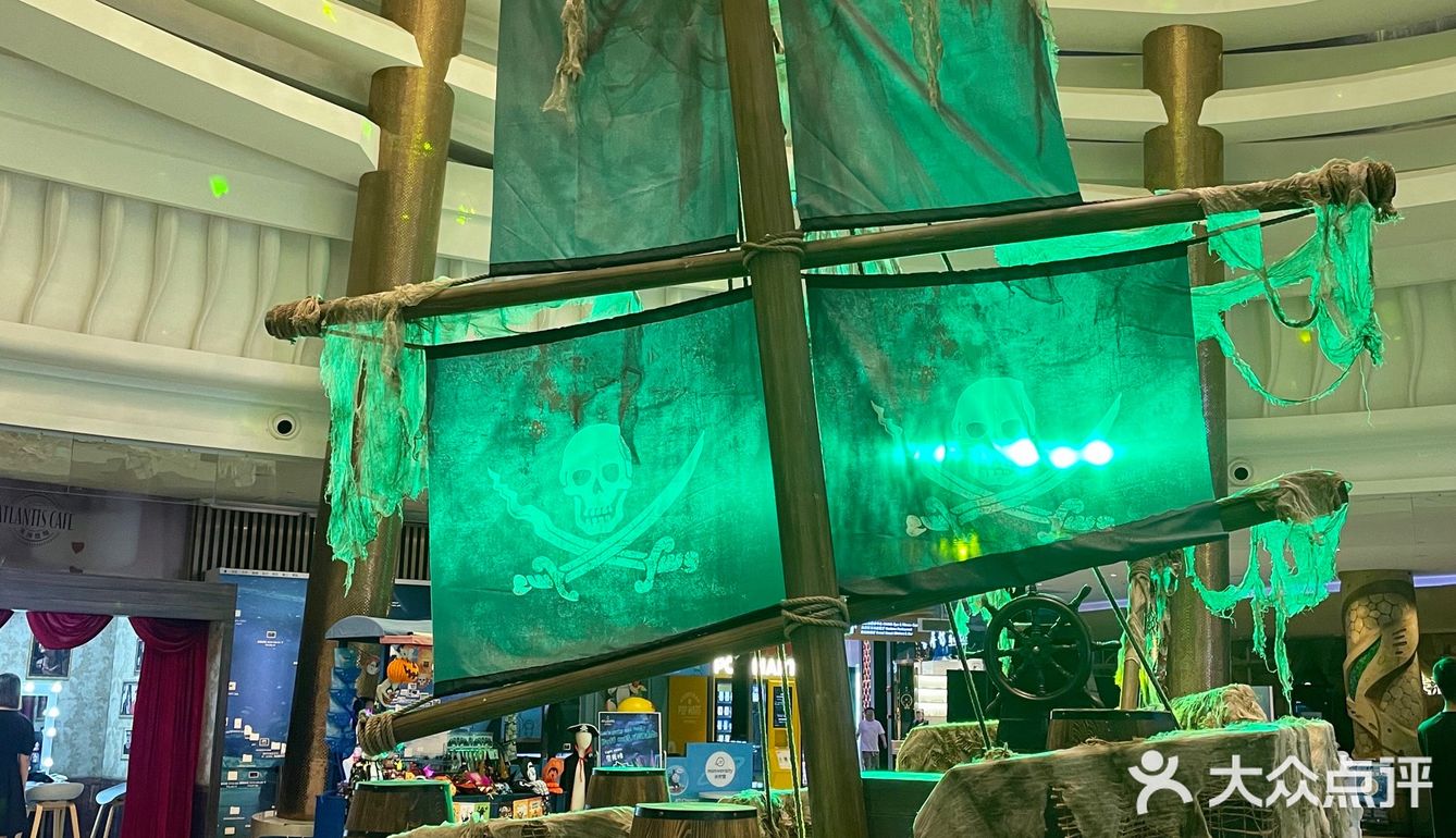 三亚沉浸式体验万圣节🎃失落的空间水族馆“深海尖叫夜
