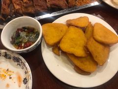 炸窝头臭豆腐-玫瑰红烤羊排(北新桥三条店)