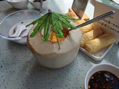 -烹然四季椰子鸡火锅(团结湖总店)