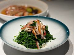芥兰苗炝拌北极贝-醉舍·新淮扬菜(长宁龙之梦店)