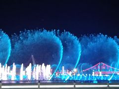 -大连星海广场音乐喷泉