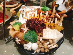 菌蔬拼盘-享月汤皇·海鲜小火锅·聚会(曲江创意谷店)