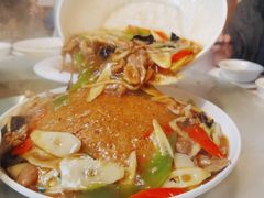 锅巴肉片-柏合黄记豆腐皮饭店