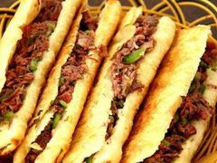 驴肉火烧-中山美食街