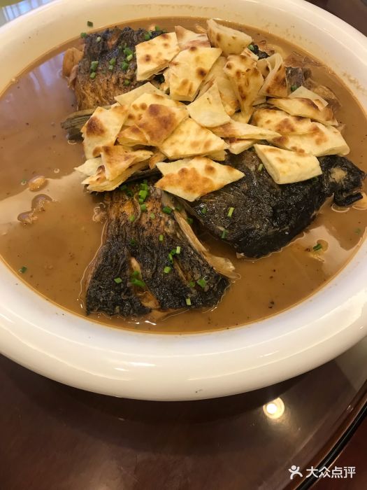 赵家楼饭店餐厅鱼头泡饼图片